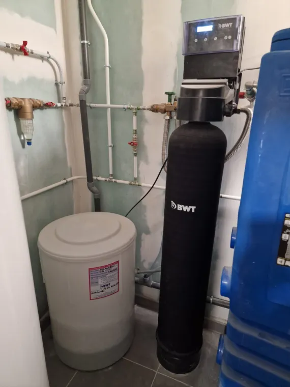 Installation d'un adoucisseur PRO S dans un gîte à Peyriac sur Mer , Narbonne, CONQUET ALEXANDRE