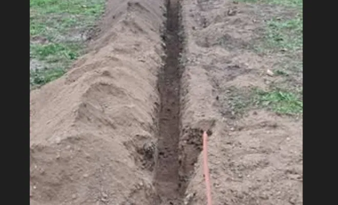 Création d'une trachée pour alimenter un domaine en eau froide à NARBONNE, Narbonne, CONQUET ALEXANDRE